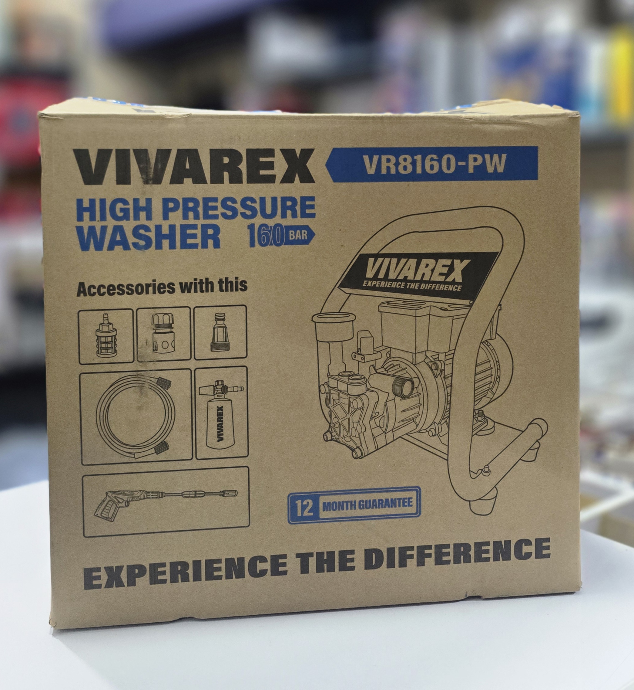 کارواش 160 بار ویوارکس مدل VR 8160_PW